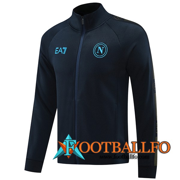 Chaquetas Futbol SSC Napoli azul real 2024/2025 2024/2025