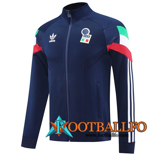 Chaquetas Futbol Italia Azul marino 2024/2025