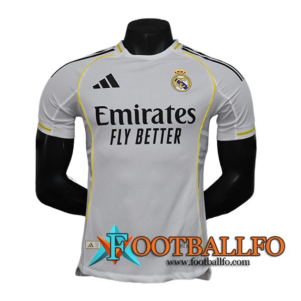 Camisetas De Futbol Real Madrid Primera Leaked Version 2025/2026