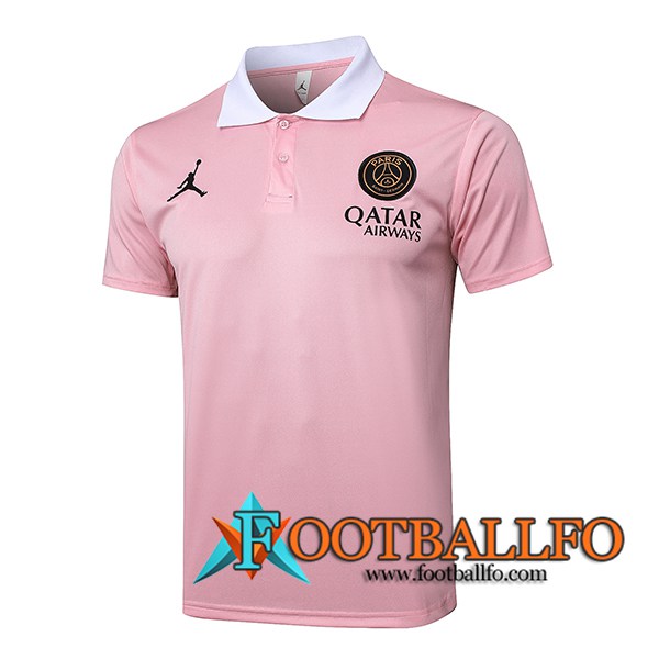 Camiseta Polo PSG Rosa 2025/2026