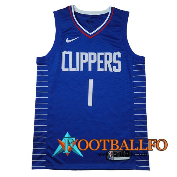 Camisetas Los Angeles Clippers (HARDEN #1) 2025/26 Azul/Blanco