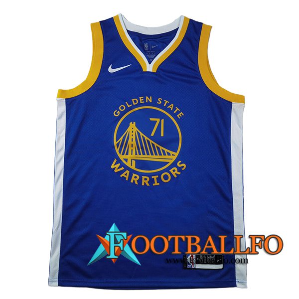 Camisetas Golden State Warriors (SCHRODER #71) 2025/26 Azul