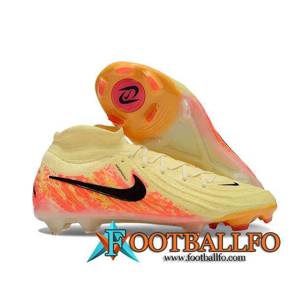 Nike Botas De Fútbol Phantom Luna Elite NU FG Amarillo/Naranja/Negro