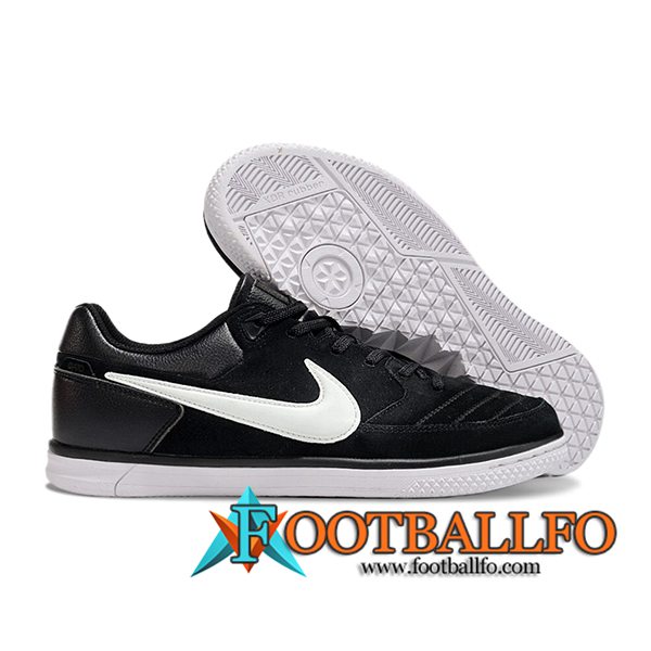 Nike Botas De Fútbol Gato IC Negro/Blanco