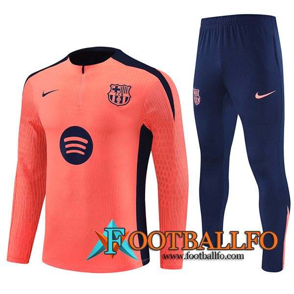 Chandal Equipos De Futbol FC Barcelona Naranja/Azul 2025/2026