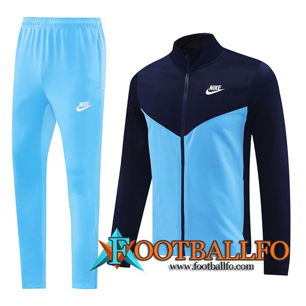 Chandal Equipos De Futbol Chaquetas Nike Azul 2025/2026 -02