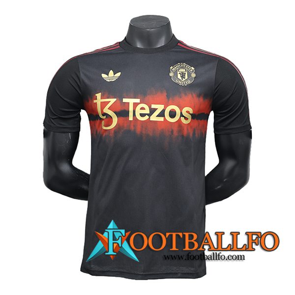 Camisetas De Futbol Manchester United Special Edition Negro 2024/2025