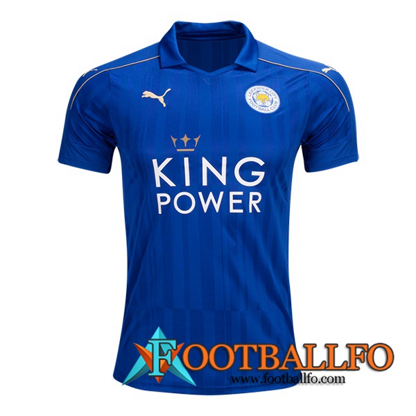 Camiseta Futbol Leicester City Retro Titular 2016/2017