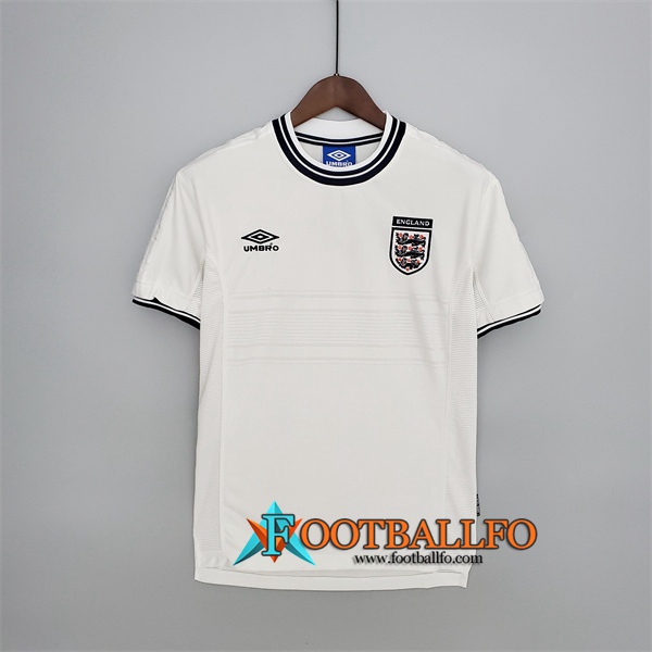 Camiseta Futbol Inglaterra Retro Titular 2000