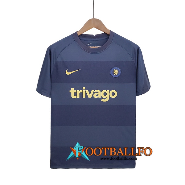Camiseta Entrenamiento FC Chelsea Negro 2022/2023